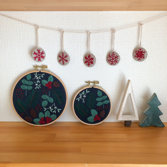 刺繍のオーナメント 7枚目の画像