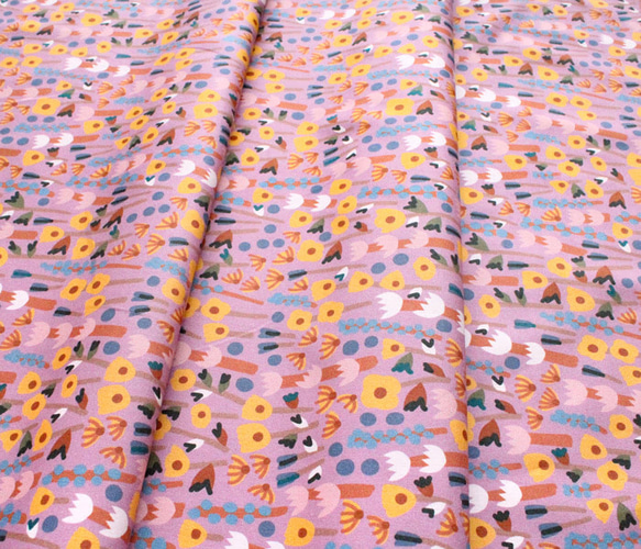 カットクロス Cloud9 Fabrics / Yuma 227362 Yuha Gold Poppy 4枚目の画像