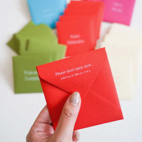 スクエアミニ封筒 | 席札・レターセレモニー・スイッチレターに