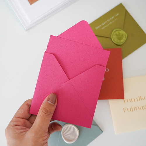 スクエアミニ封筒 | 席札・レターセレモニー・スイッチレターに