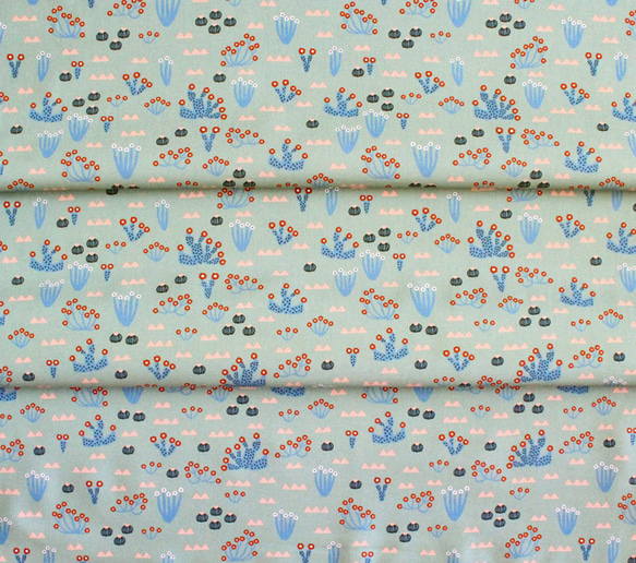 カットクロス Cloud9 Fabrics / Yuma 227365 Opuntia Bloom 6枚目の画像