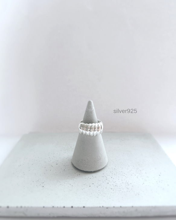 \New/【onde】Silver925 Design ring＊BOX付き＊ 2枚目の画像