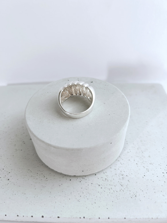 \New/【onde】Silver925 Design ring＊BOX付き＊ 6枚目の画像