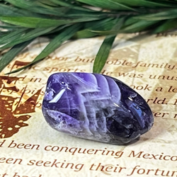 ファントム✨　アメジスト　紫水晶　原石　ミニタンブル 3枚目の画像
