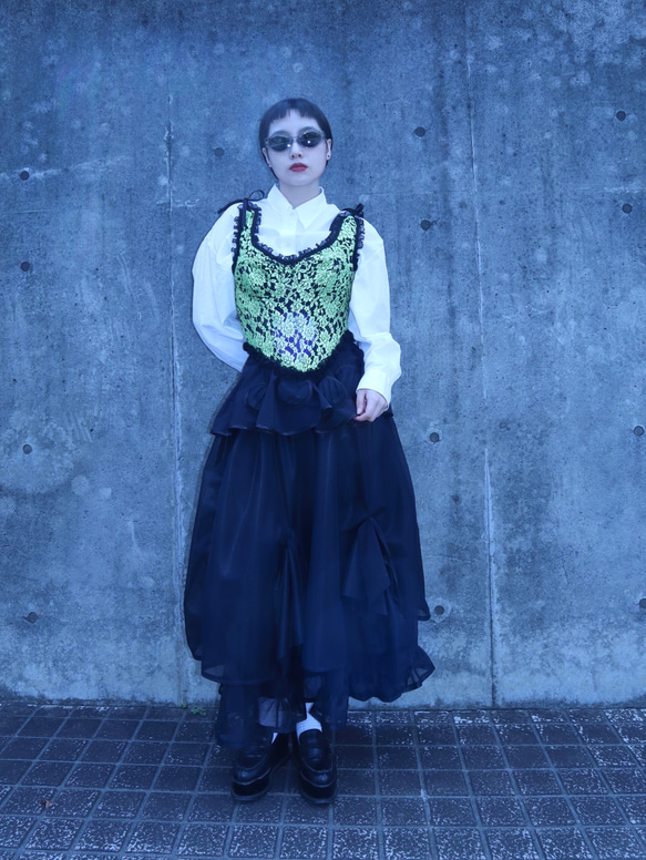 フレアデザインスカート6010 meikeiinハンドメイド 18枚目の画像