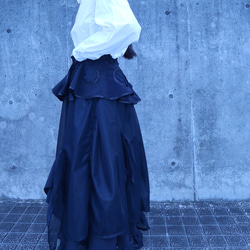 フレアデザインスカート6010 meikeiinハンドメイド 2枚目の画像