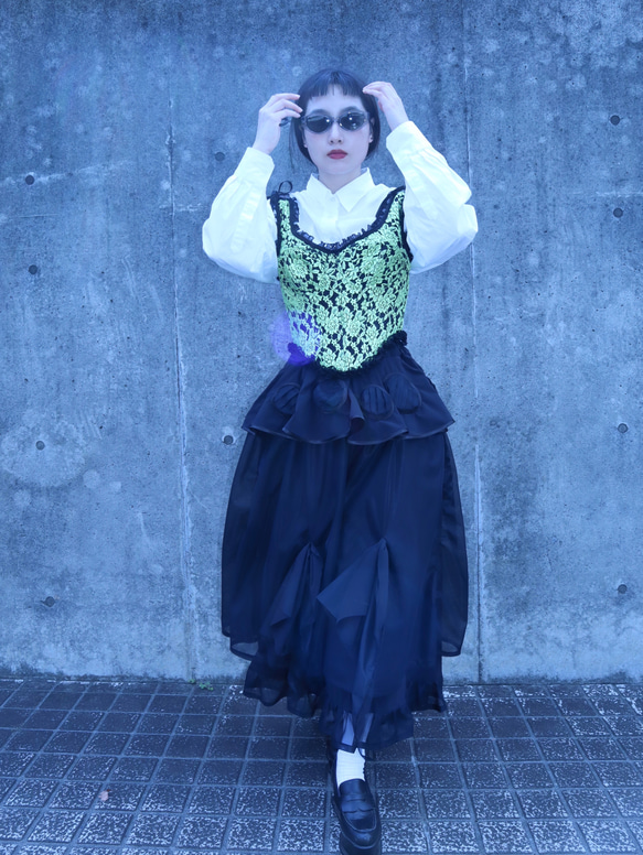 フレアデザインスカート6010 meikeiinハンドメイド 20枚目の画像