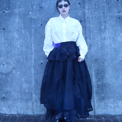 フレアデザインスカート6010 meikeiinハンドメイド 6枚目の画像