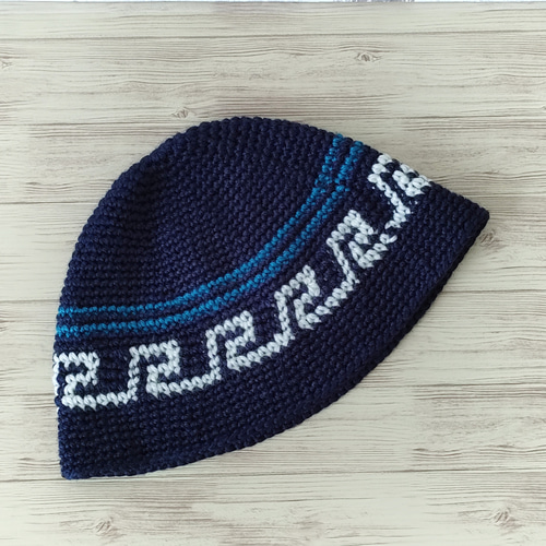 クラッシャーハット クロシェハット 手編み バケットハット クラッシャーハット クロシェハット 手編み バケットハット