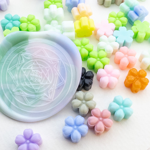 30g＊ シーリングワックス 桜 MIXカラー シーリングスタンプ ワックス 