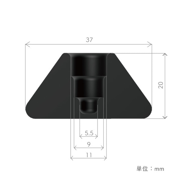 PEN STAND FLOCKY  ボールペン立て ペンスタンド 赤 青 紺 ボールペ 9枚目の画像