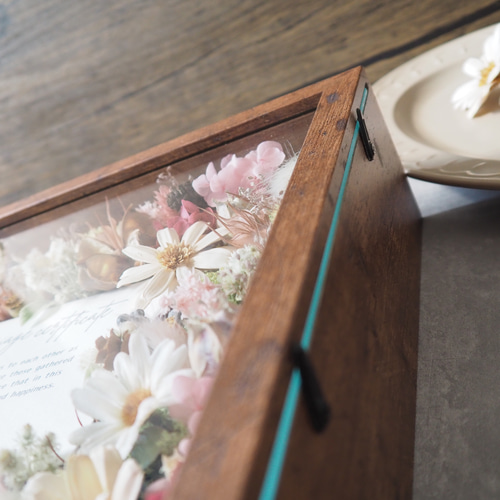 結婚証明書❘ゲスト参加型|ドライ アーティフィシャルフラワー】A4/45