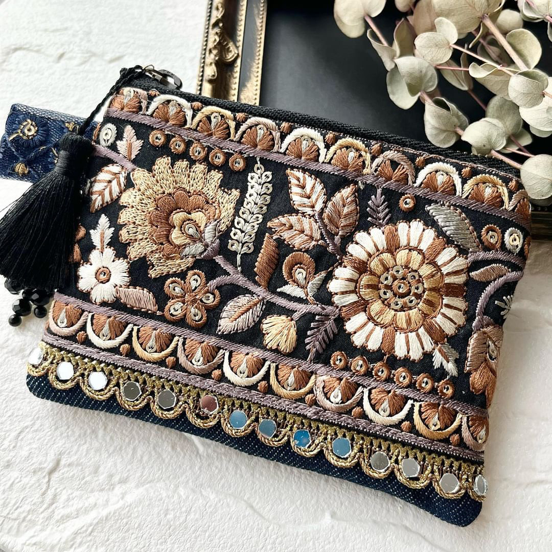 R様専用ページ】ファスナーリフィル・インド刺繡リボンのバンド
