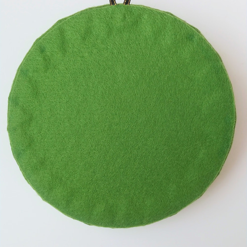 クリスマスリース フェルトリース リース sumomo絵舎 通販 16754173