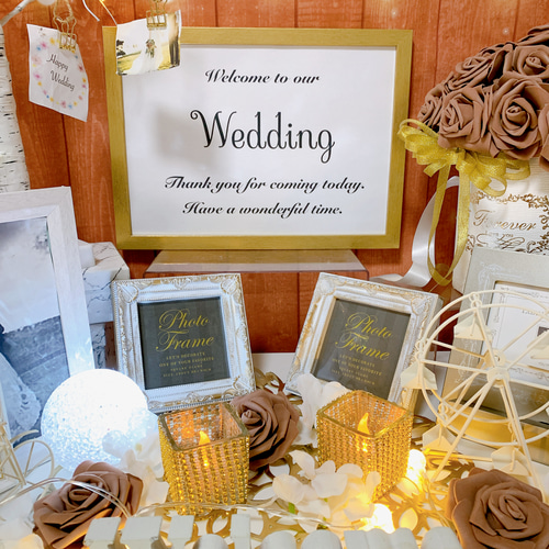 ウェルカムスペース 受注製作 No.649 ツリー付ウェルカムスペース 結婚式 まとめ売り