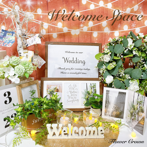 オーダーメイド ハートドロップス ウェディング　ウェルカムボード ウェディングドロップス ハートドロップス 名入れ 名前 日付 オーダー