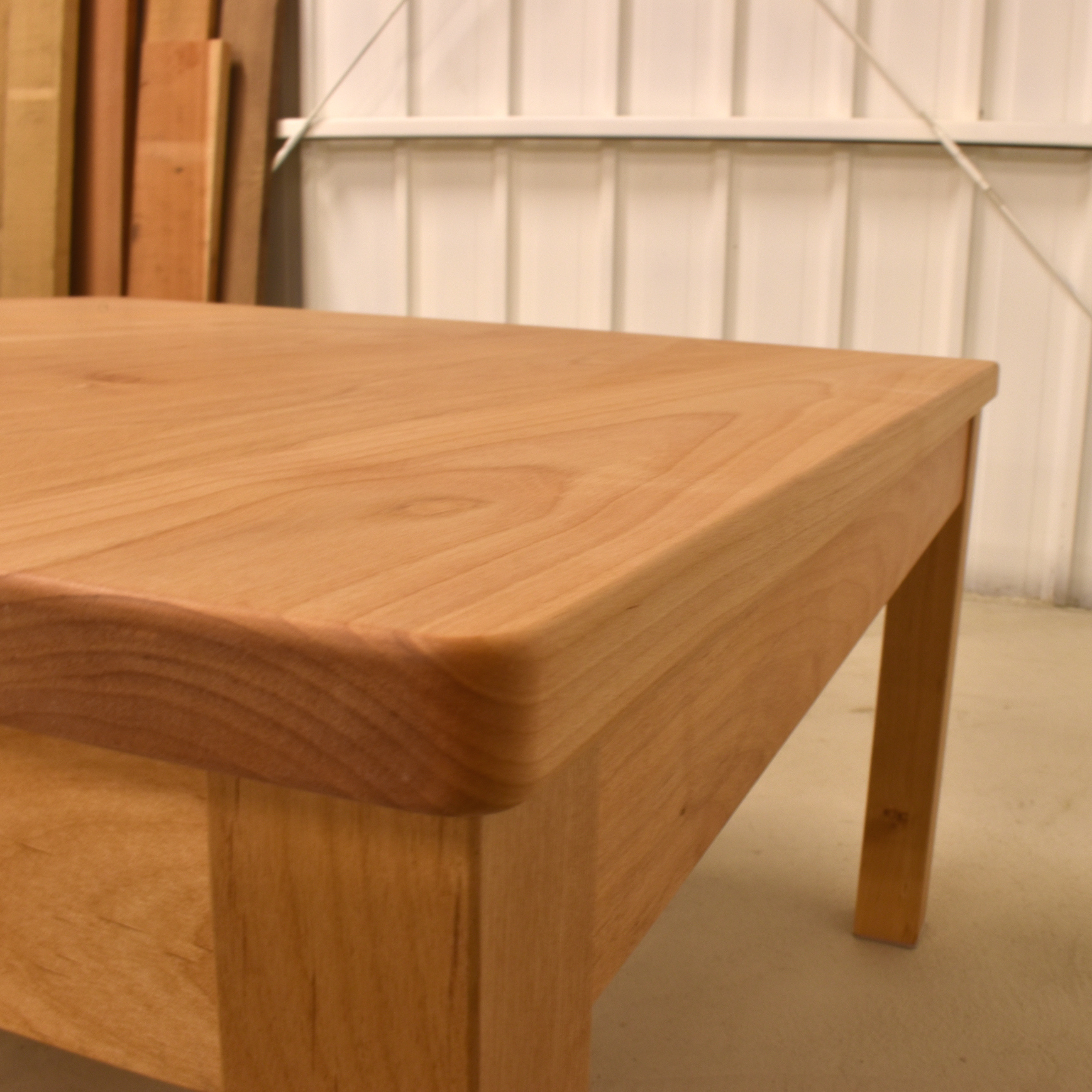 無垢こたつテーブル "広葉樹アルダー無垢材"