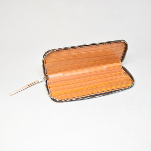 柿渋染めのヌメ革のペンケース PC93 ペンケース YOSI'S CRAFT 通販