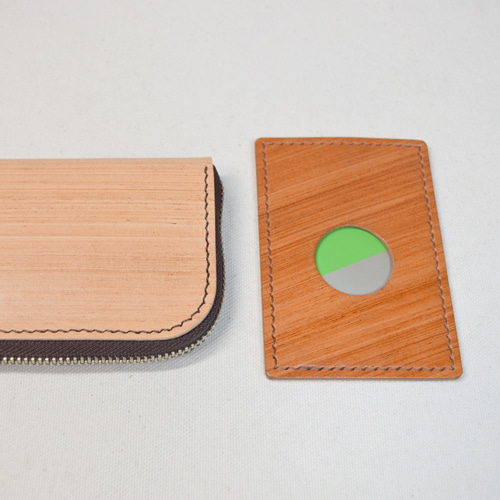 柿渋染めのヌメ革のペンケース PC93 ペンケース YOSI'S CRAFT 通販