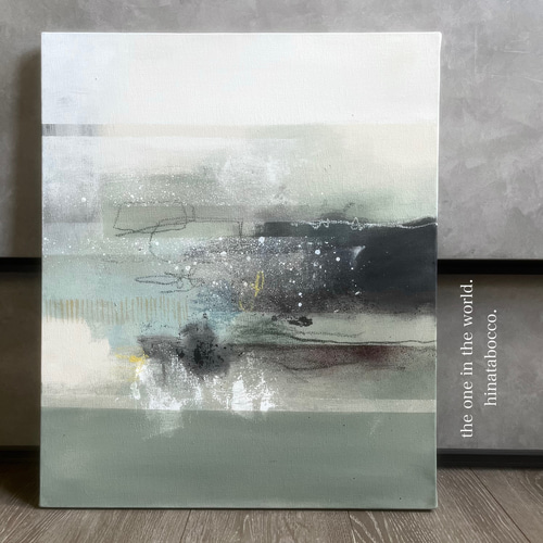 現代アート 45.5×38㎝ 大きめ モダン アートパネル インテリア 抽象画