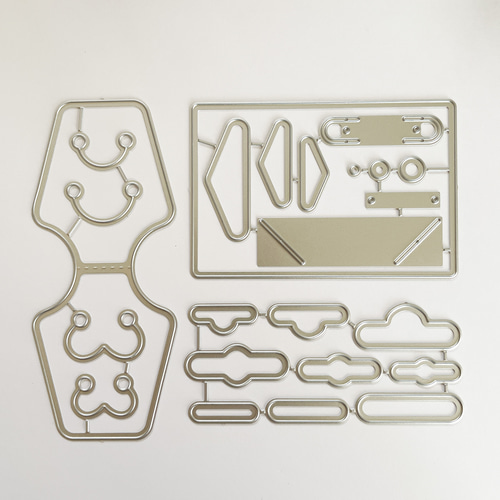 1848】カッティングダイ アクセサリー台紙 その他素材 green 通販