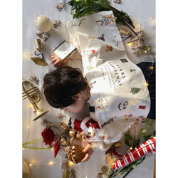Christmas  tapestry / Jingle Bells | コットンリネン | クリスマス | ツリ 12枚目の画像