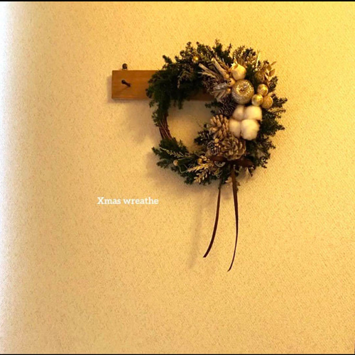 森のクリスマスリース プリザーブドフラワー y u u 通販 16755253