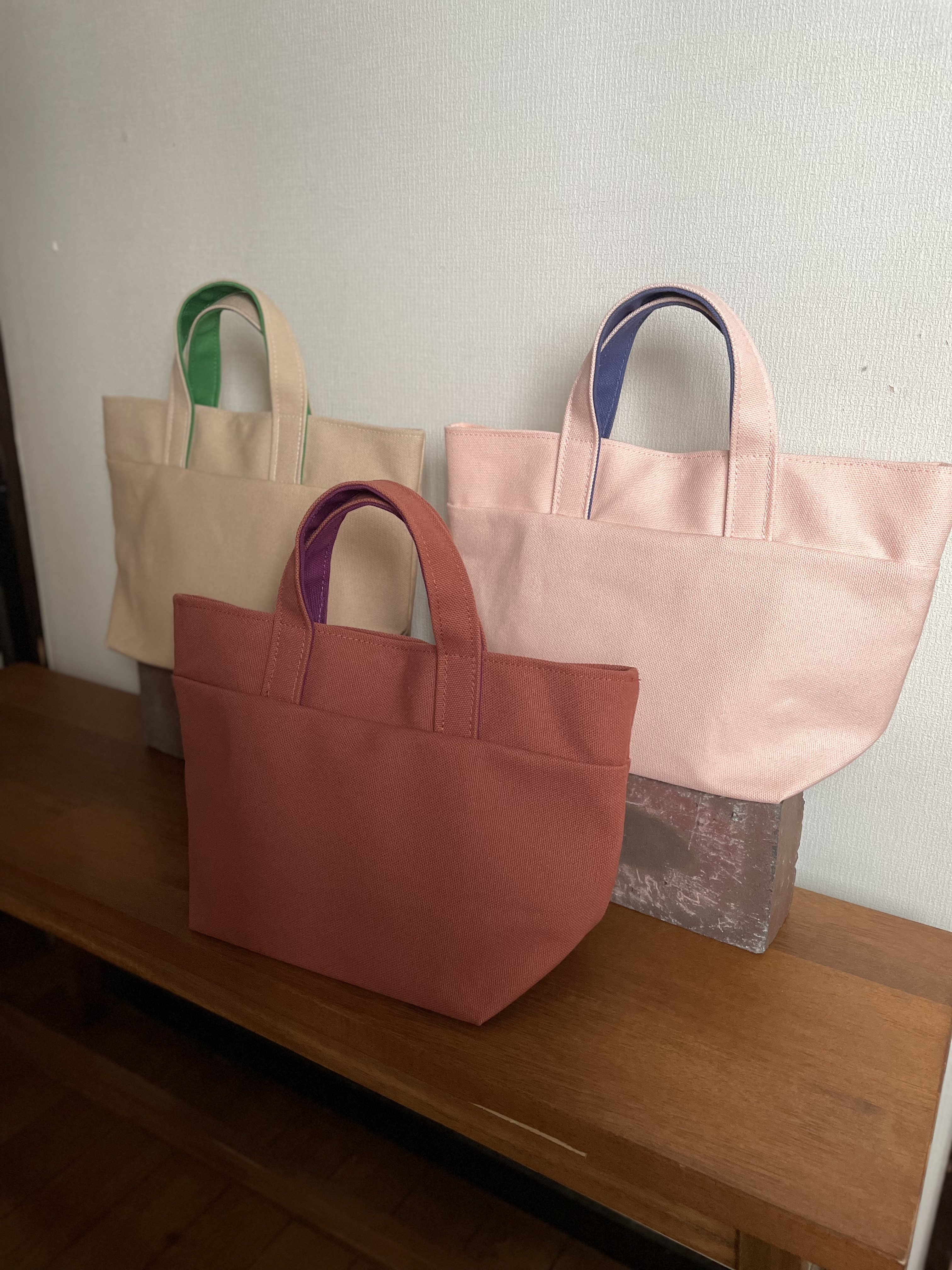 現品SALE 【POP colorシリーズ】 トートバッグS✴︎倉敷帆布