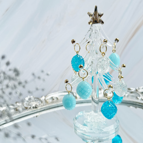 レジン モールド シリコン型 小さなクリスマスツリー 1個 : あと