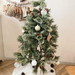 クリスマス 木製オーナメント 9点セット／木製　クリスマス飾り　飾り付け　X’mas　Christmas 5枚目の画像