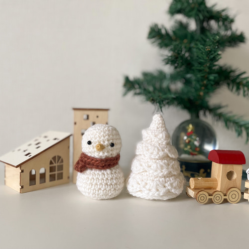 手編みのクリスマスツリー✳︎ その他インテリア雑貨 petite maison