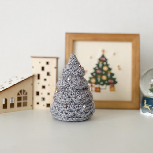 手編みのクリスマスツリー✳︎ その他インテリア雑貨 petite maison