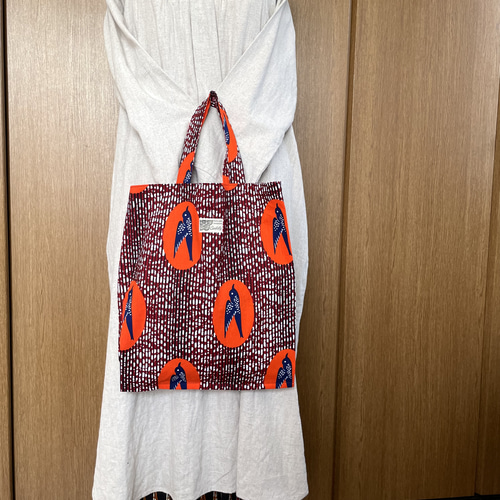 トートバッグ♪アフリカ布♡ アフリカ布 トートバック ECOBAG.008 | KAHLO アフリカン布