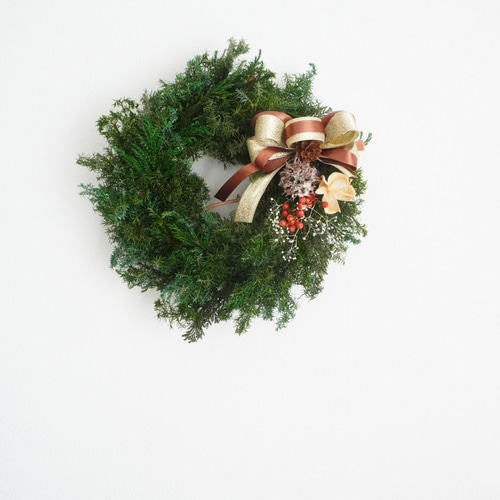 一会様オーダー品／一瞬で玄関が癒しの空間になる！クリスマスリース 