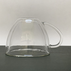 耐熱ガラスのダブルウォールマグカップ 2 4枚目の画像