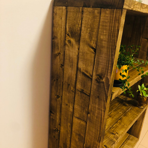 本棚 ブックシェルフ オープンラック キッチンラック 収納棚 オープン