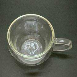耐熱ガラスのダブルウォールマグカップ 5 （ペアセット） 5枚目の画像