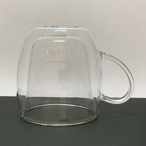 耐熱ガラスのダブルウォールマグカップ 5 （ペアセット） マグカップ