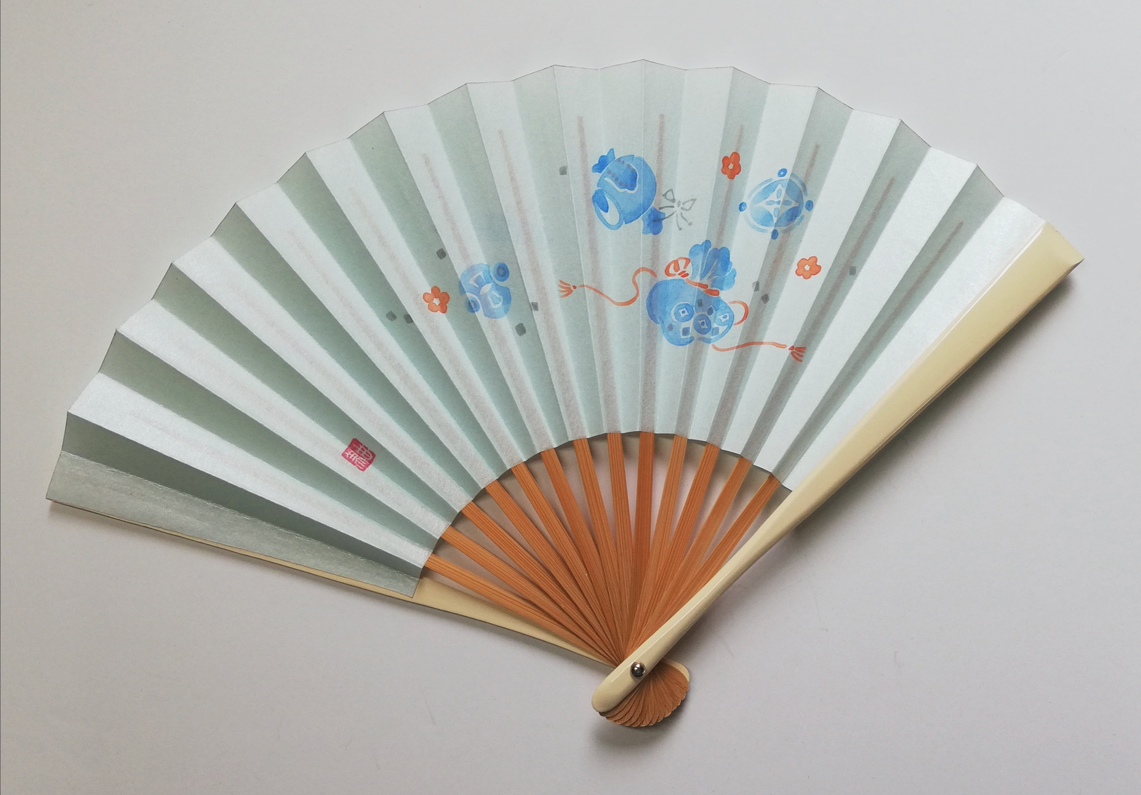 趣 -omomuki- <宝尽くし>　京扇子