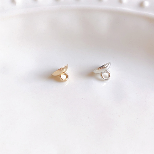 金木犀 ガラスドーム ハーバリウム ピアス/イヤリング ＊キンモクセイ