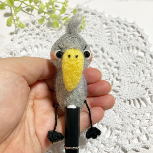 ハシビロコウ好きさんのための 存在感たっぷり 羊毛フェルト