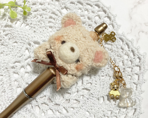 キャメレン竹田　羊毛フェルト 夢叶うボールペン 8b78f6fc209174b488b3c15b2e8176