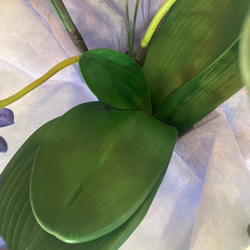 光触媒　人工観葉植物　ウォールグリーン　フェイクグリーン　胡蝶蘭とオーキッド３本 10枚目の画像