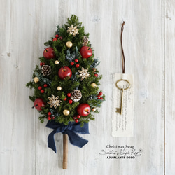 クリスマス・スワッグ（0723）～Santa's Magic Key(R)～　36X19 1枚目の画像