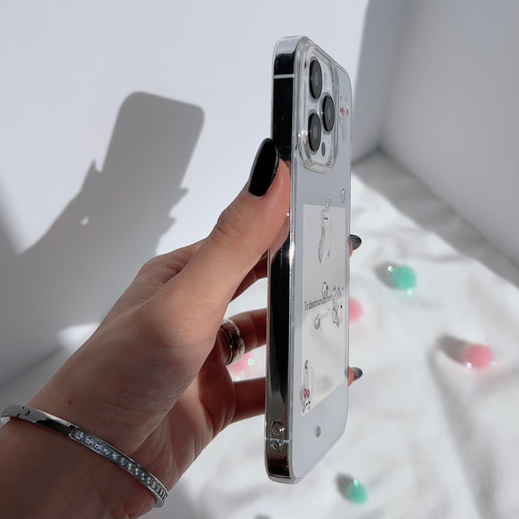 R111　人気No.2お目目、合わないじゃん！　　　　　　　　クリアケース　iPhone全機種対応 11枚目の画像