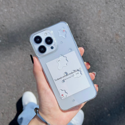 R111　人気No.2お目目、合わないじゃん！　　　　　　　　クリアケース　iPhone全機種対応 9枚目の画像