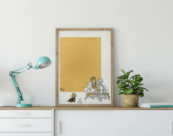 NO.515】オズの魔法使いイラストアートポスターファンシーおしゃれ絵本