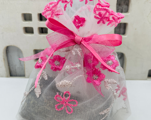 2312-44 ミディサシェ 香り袋 ラベンダーポプリ かわいい小花柄②