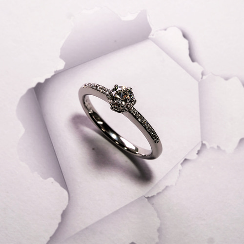 0.5ct 婚約指輪 プロポーズリング 天然ダイヤモンド 永久保証 0.5ct 婚約指輪 プロポーズリング 天然ダイヤモンド 永久保証