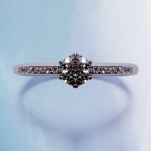 0.5ct 婚約指輪 プロポーズリング 天然ダイヤモンド 永久保証 0.5ct 婚約指輪 プロポーズリング 天然ダイヤモンド 永久保証